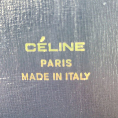 Celine C Canvas Stained Shoulder Bag / Black / Next Day Delivery Available []C