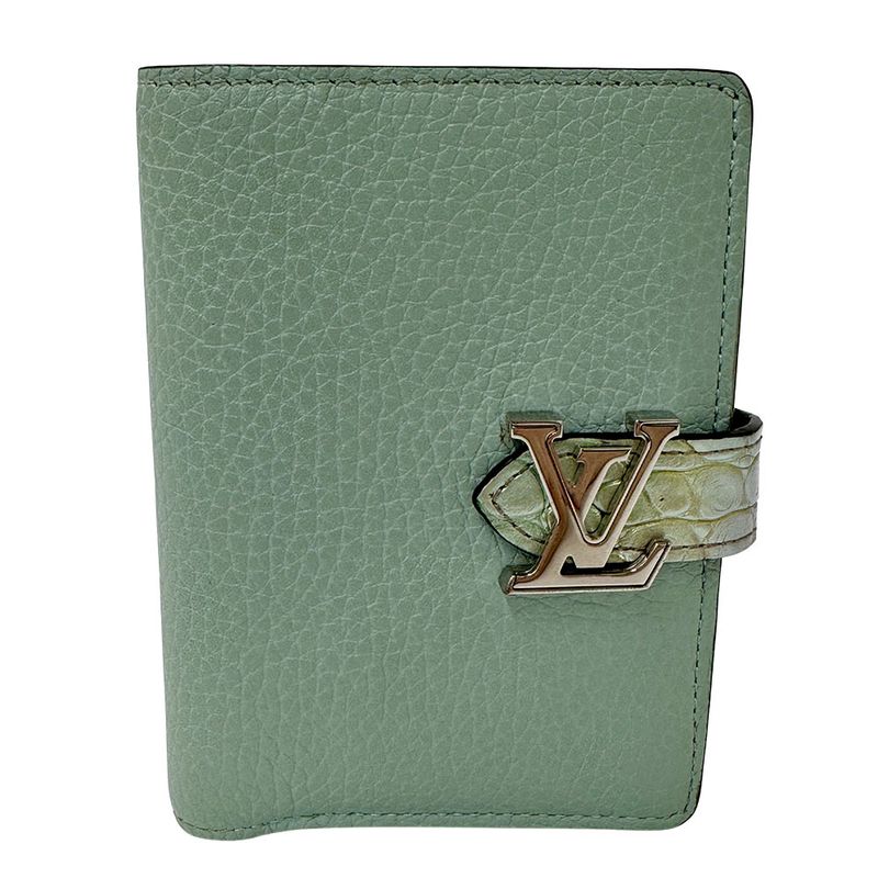 Louis Vuitton Wallets Ladies Branded Bifold Wallet Taurillon Leather LV