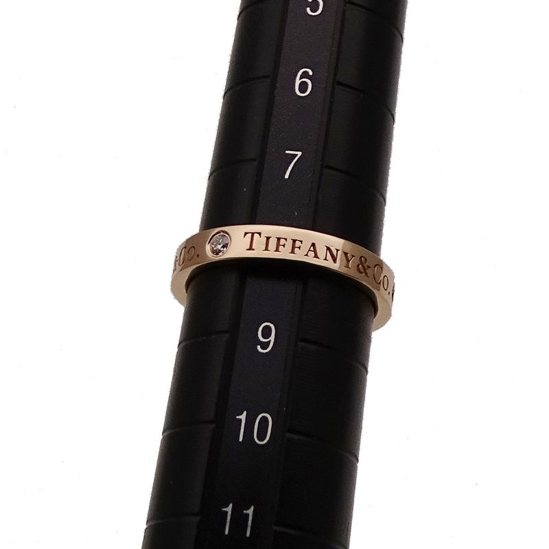 Tiffany & Co Tiffany & Co Ring Ladies Brand Ring 750pg 3P Diamond T&CO Band