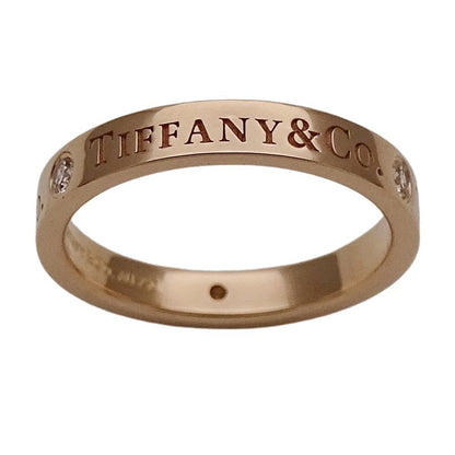 Tiffany & Co Tiffany & Co Ring Ladies Brand Ring 750pg 3P Diamond T&CO Band