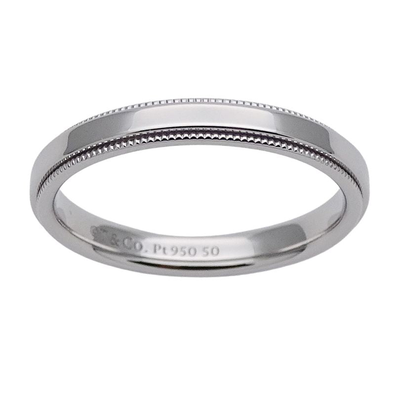Tiffany & Co Tiffany & Co Ring Ladies Men's Brand Ring Pt950 Together Millegrain