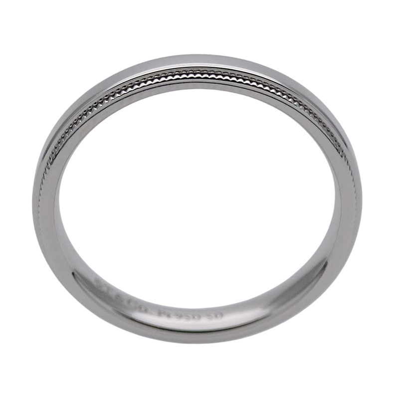 Tiffany & Co Tiffany & Co Ring Ladies Men's Brand Ring Pt950 Together Millegrain