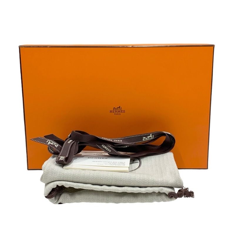 Hermes Paris Loafer Leather Shoes Leather Navy Silver Constance Moccasin Flat