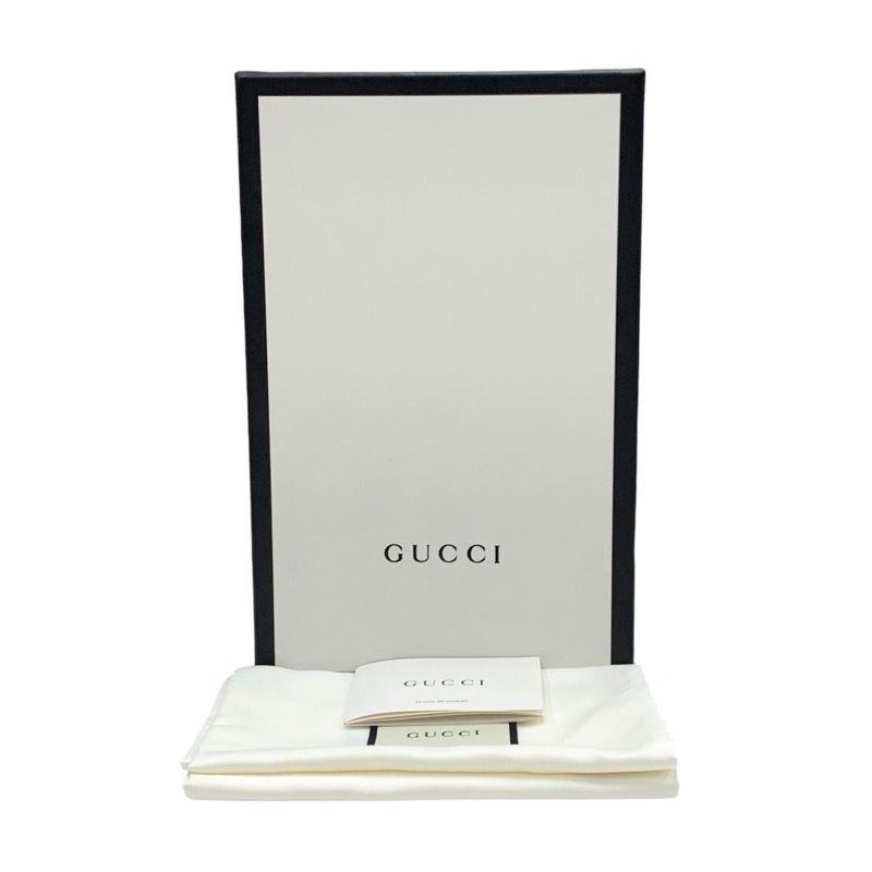 Gucci Loafer Leather Shoes Fabric Leather Brown Unused Flat Shoes Horsebit