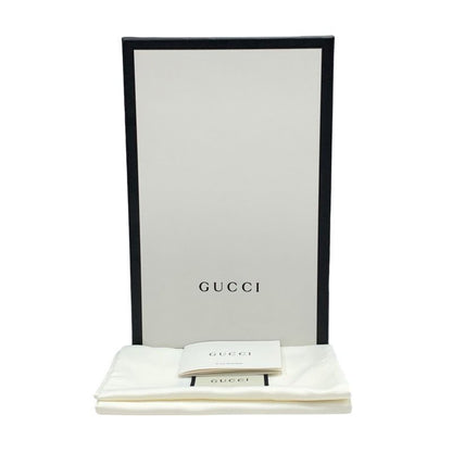 Gucci Loafer Leather Shoes Fabric Leather Brown Unused Flat Shoes Horsebit