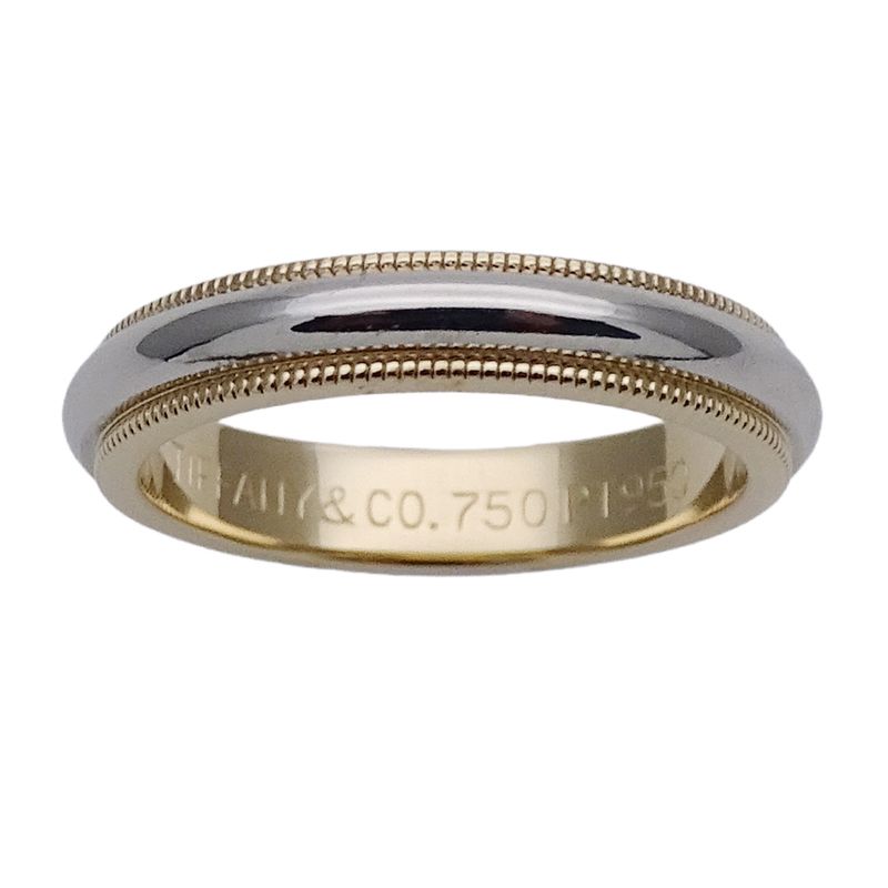 Tiffany & Co Tiffany & Co Ring Ladies Men's Brand Ring Pt950 750yg Together