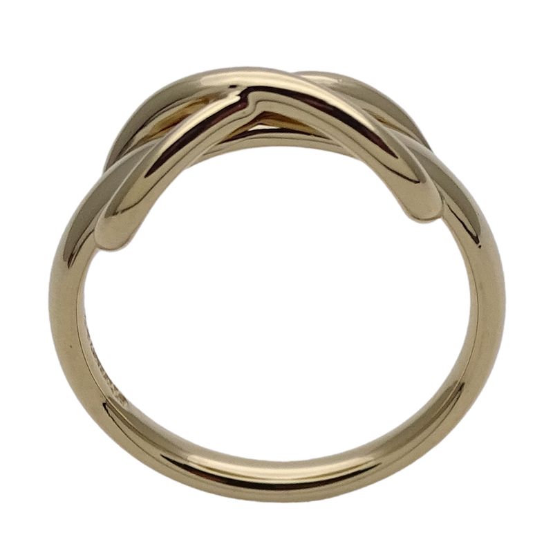 Tiffany & Co Tiffany & Co Ring Ladies Brand Ring 750yg Infinity Yellow Gold