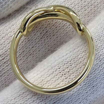 Tiffany & Co Tiffany & Co Ring Ladies Brand Ring 750yg Infinity Yellow Gold