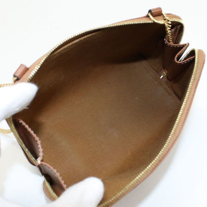 Celine Chain Clutch Triomphe Canvas 10e382cbx.04lu Crossbody Shoulder Bag