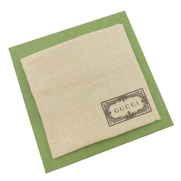 Gucci Shoulder Bag GG Supreme Horsebit Mini PVC Leather Beige Gold Hardware