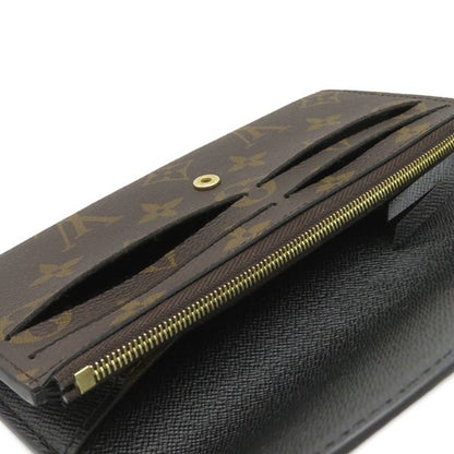 Louis Vuitton Long Wallet Portefeuille Emily Monogram Canvas Monogram Reverse