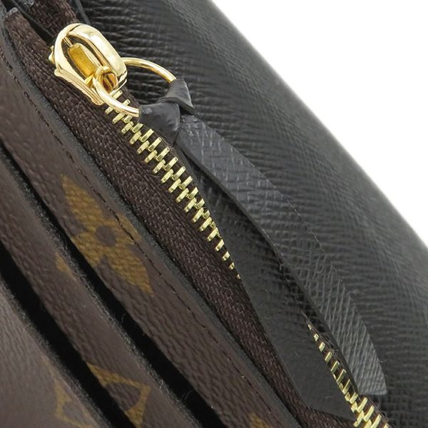 Louis Vuitton Long Wallet Portefeuille Emily Monogram Canvas Monogram Reverse