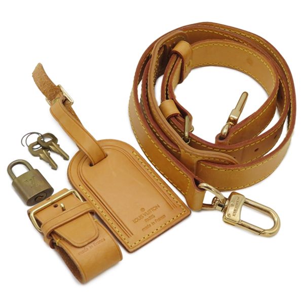 Louis Vuitton Boston Bag Keepall Bandouliere 55 Monogram Canvas Monogram Gold