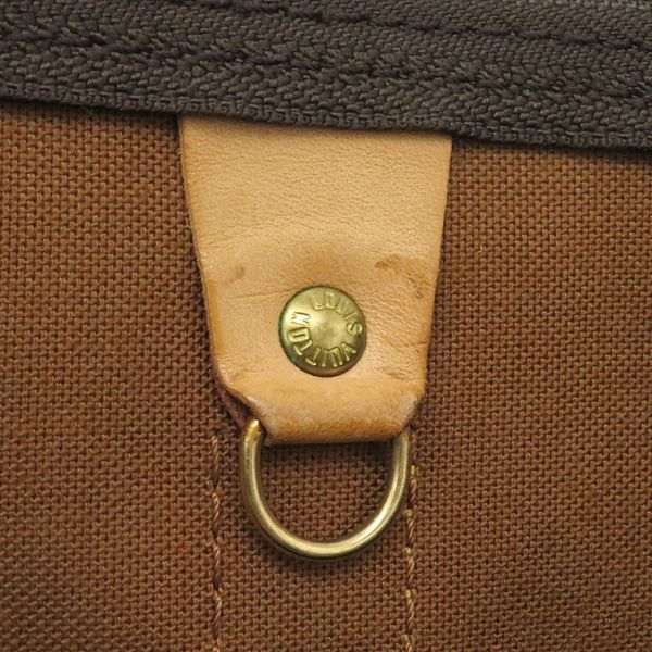 Louis Vuitton Boston Bag Keepall Bandouliere 55 Monogram Canvas Monogram Gold