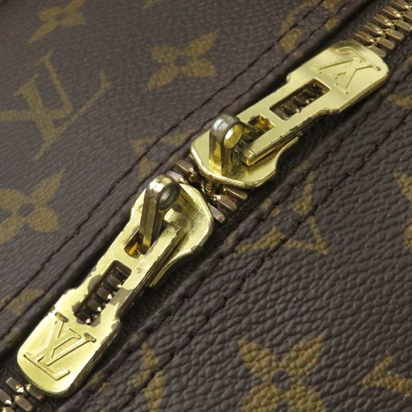 Louis Vuitton Boston Bag Keepall Bandouliere 55 Monogram Canvas Monogram Gold