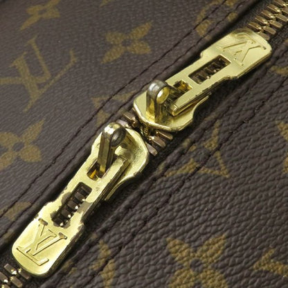 Louis Vuitton Boston Bag Keepall Bandouliere 55 Monogram Canvas Monogram Gold