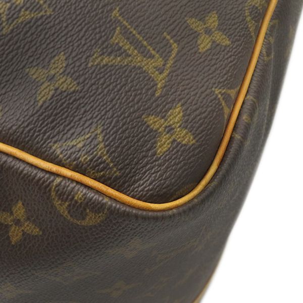 Louis Vuitton Boston Bag Keepall Bandouliere 55 Monogram Canvas Monogram Gold