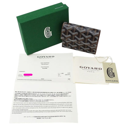 Goyard Wallet Women Men Brand Coin Case Marigny Noir Black Mini Wallet Stylish