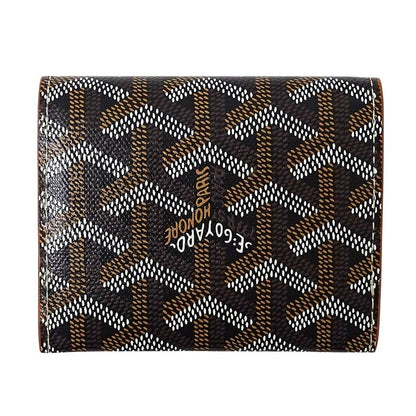 Goyard Wallet Women Men Brand Coin Case Marigny Noir Black Mini Wallet Stylish