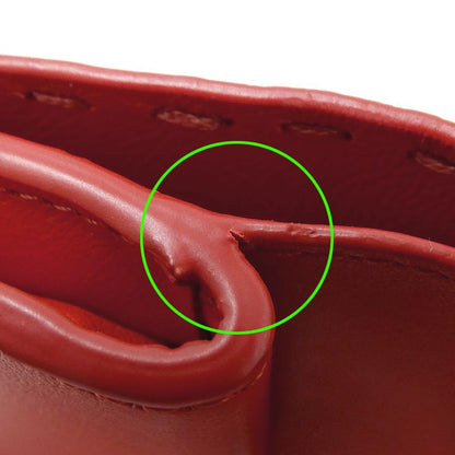 Fendi Wallets Women's Branded Bifold Wallet Peekaboo Micro Leather Red 8m0499