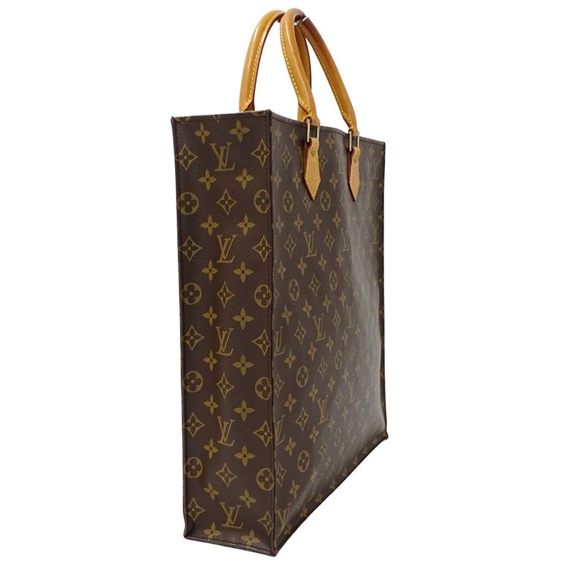 Louis Vuitton Bag Monogram Women's Brand Tote Handbag Sac Pura M51140 Brown A4