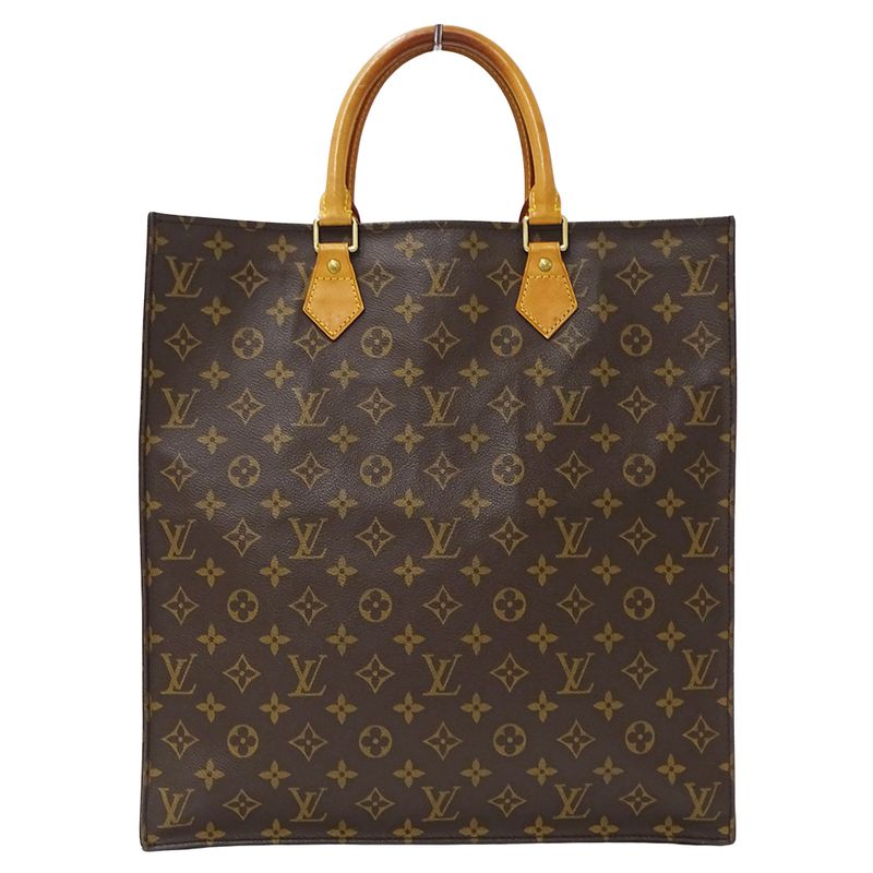 Louis Vuitton Bag Monogram Women's Brand Tote Handbag Sac Pura M51140 Brown A4