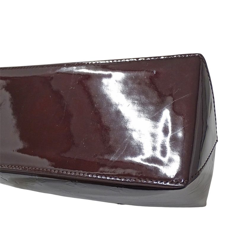 Louis Vuitton Bag Monogram Vernis Women's Branded Handbag Tote Bag Wilshire PM