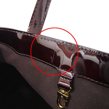 Louis Vuitton Bag Monogram Vernis Women's Branded Handbag Tote Bag Wilshire PM