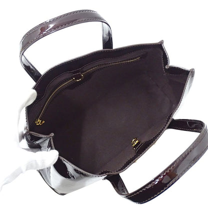Louis Vuitton Bag Monogram Vernis Women's Branded Handbag Tote Bag Wilshire PM
