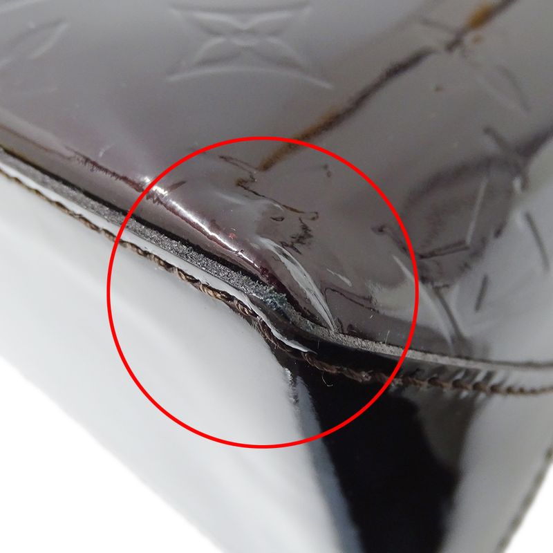 Louis Vuitton Bag Monogram Vernis Women's Branded Handbag Tote Bag Wilshire PM