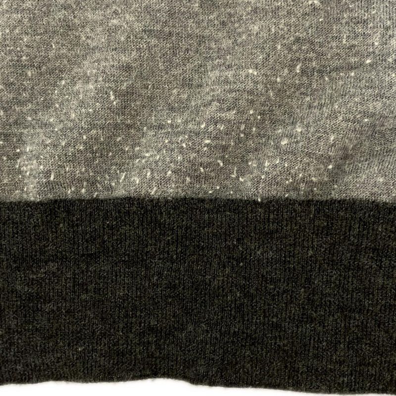 Hermes Long Sleeve Sweater Size S Men's - Gray And Black Crew Neck