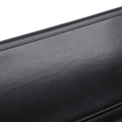 Hermes 2way Bag Kelly 32 Outer Stitch Box Calf Black Gold Hardware Black