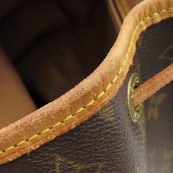 Louis Vuitton Backpack Daypack Montsouris MM Monogram Canvas Monogram Gold