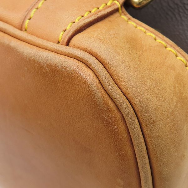 Louis Vuitton Backpack Daypack Montsouris MM Monogram Canvas Monogram Gold