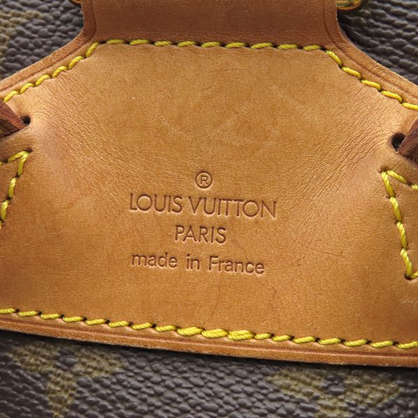 Louis Vuitton Backpack Daypack Montsouris MM Monogram Canvas Monogram Gold