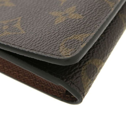 Louis Vuitton Monogram Enveloppe Carte De Visite M63801 [grade A)