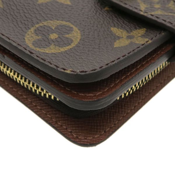 Louis Vuitton Monogram Compact Zip M61667 [grade A)
