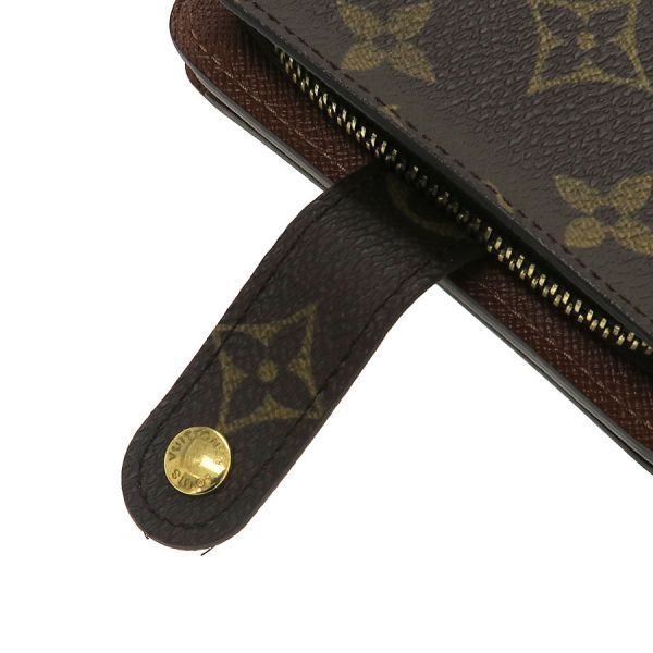Louis Vuitton Monogram Compact Zip M61667 [grade A)