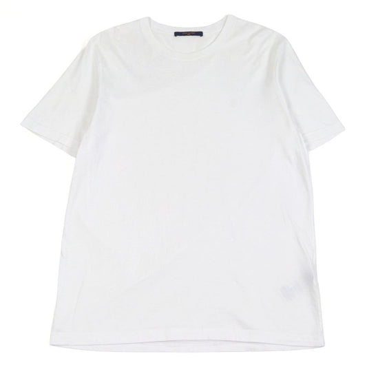 Louis Vuitton 2021 Hay50w 100% Cotton LV Circle Logo Embroidery Crew Neck Short