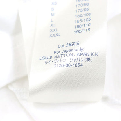 Louis Vuitton 2021 Hay50w 100% Cotton LV Circle Logo Embroidery Crew Neck Short