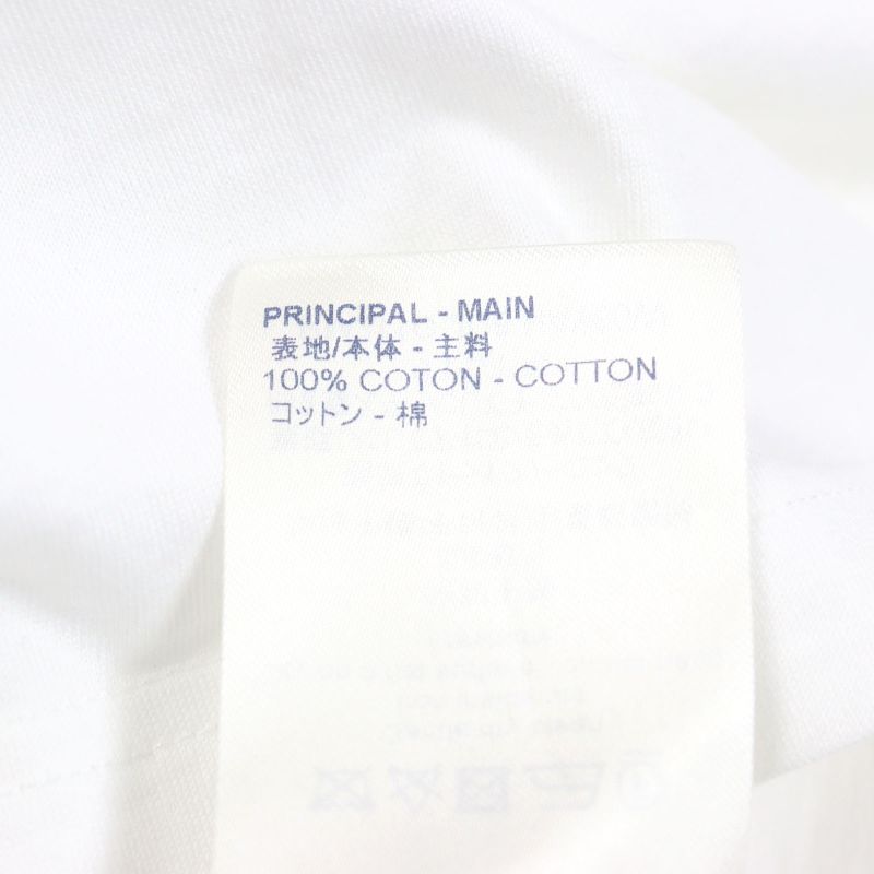 Louis Vuitton 2021 Hay50w 100% Cotton LV Circle Logo Embroidery Crew Neck Short