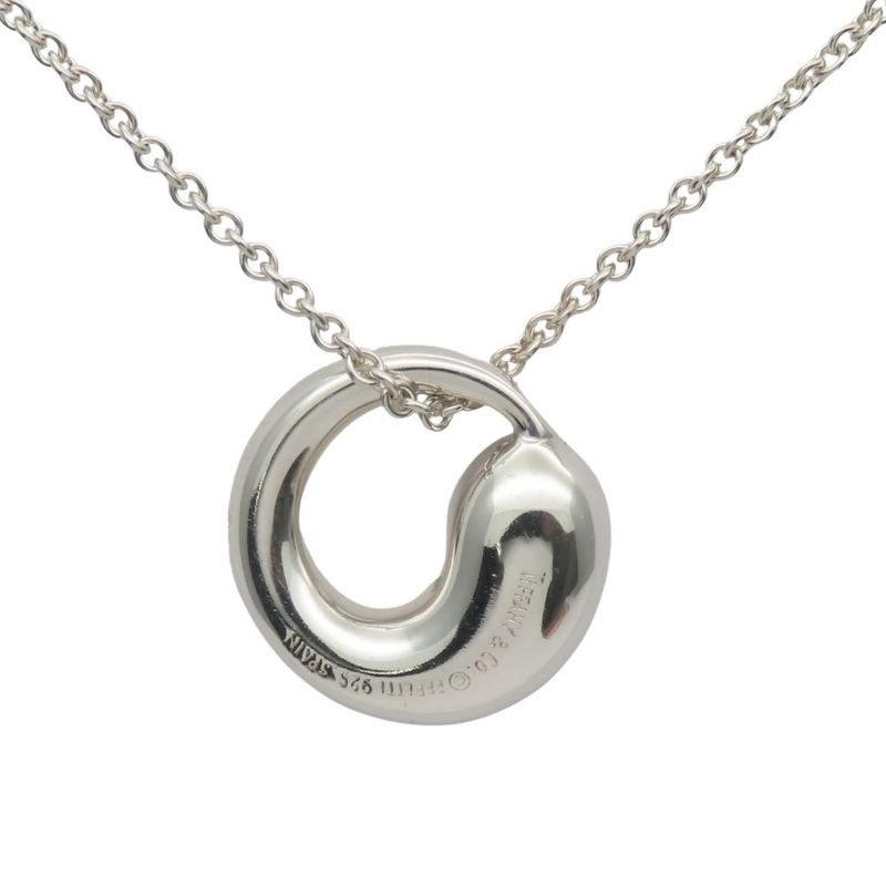 Tiffany & Co Necklace Eternal Circle 925 Silver Approx 8.5g Silver Elsa Peretti