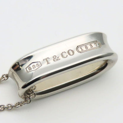 Tiffany & Co Necklace 1837 Narrow Oval Loop Silver 925 Approx 13.0g Silver