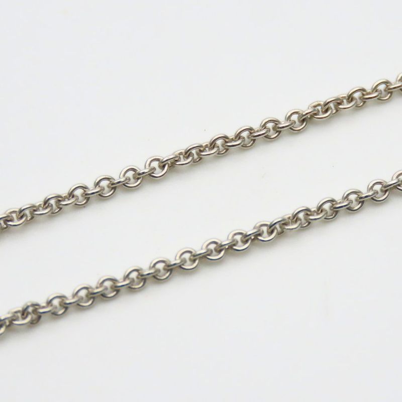 Tiffany & Co Necklace 1837 Narrow Oval Loop Silver 925 Approx 13.0g Silver