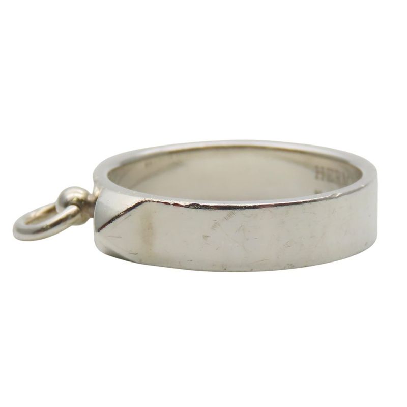 Hermes Ring / Ring Collier De Chien PM 58 Silver 925 Approx 5.0g Silver Studs