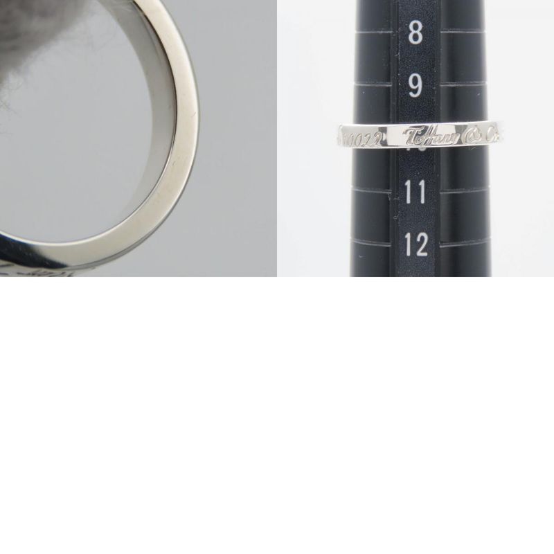 Tiffany & Co Ring / Ring Notes Narrow Ring New York Silver 925 Approx 2.7g