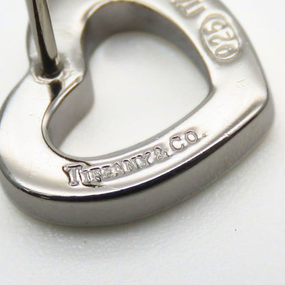 Tiffany & Co Earrings Heart Silver 925 K14wg Approx 3.0g Silver Accessories
