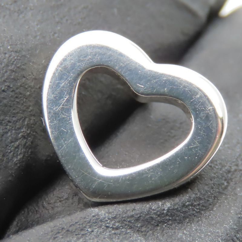 Tiffany & Co Earrings Heart Silver 925 K14wg Approx 3.0g Silver Accessories