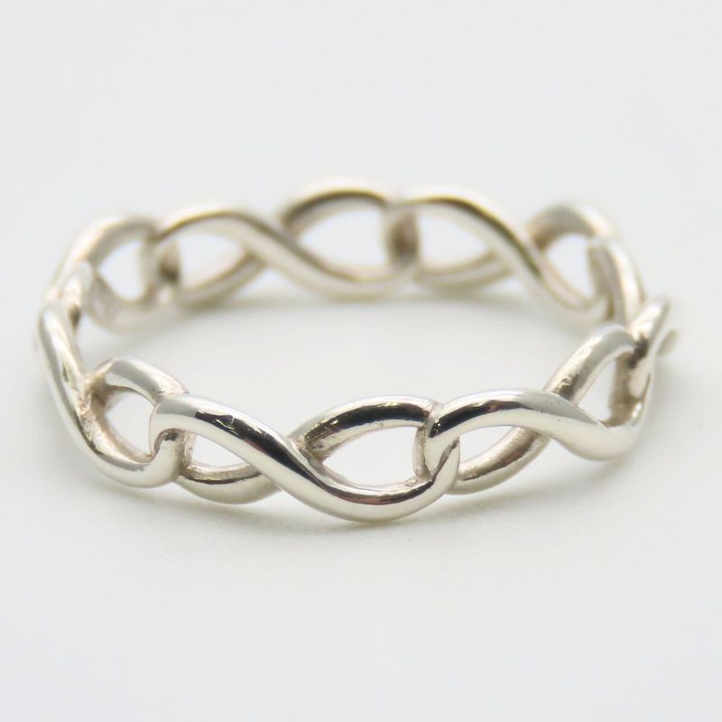 Tiffany & Co Ring / Ring Infinity 925 Silver Approx 1.29g Silver Accessories