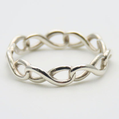Tiffany & Co Ring / Ring Infinity 925 Silver Approx 1.29g Silver Accessories